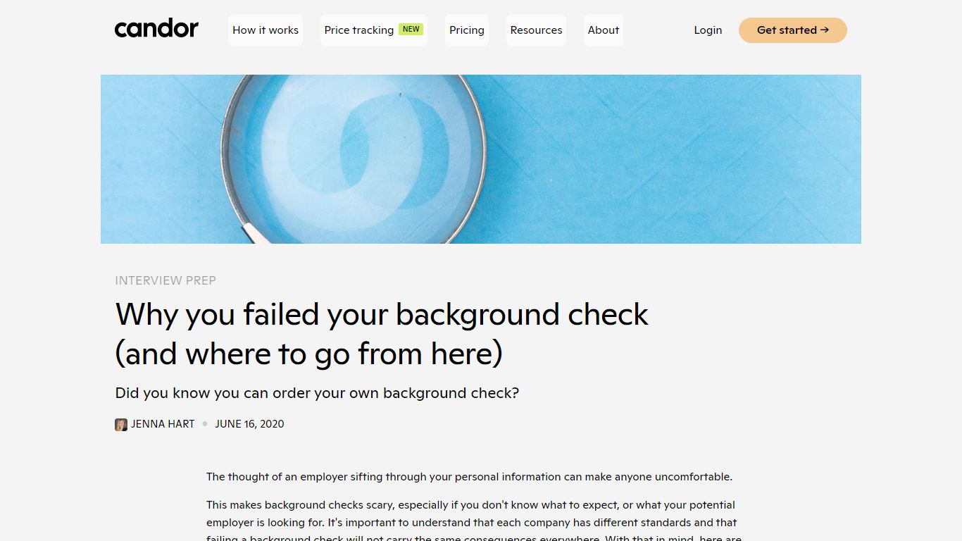 Why you failed your background check (and where to go from here)